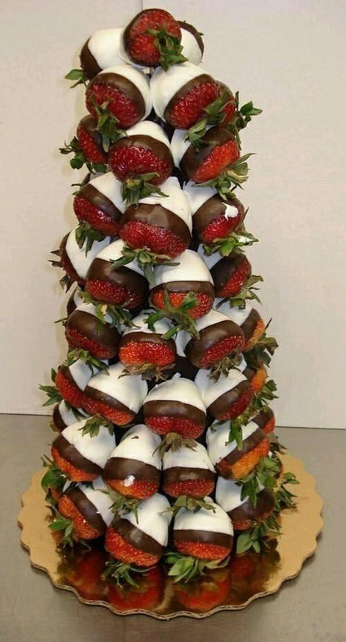 Chocolate Covered Strawberry Trees