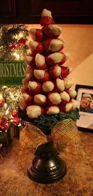 Chocolate Covered Strawberry Trees