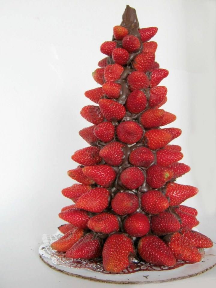 Chocolate Covered Strawberry Trees