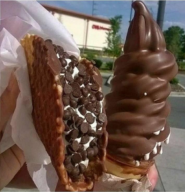 Waffle Ice cream