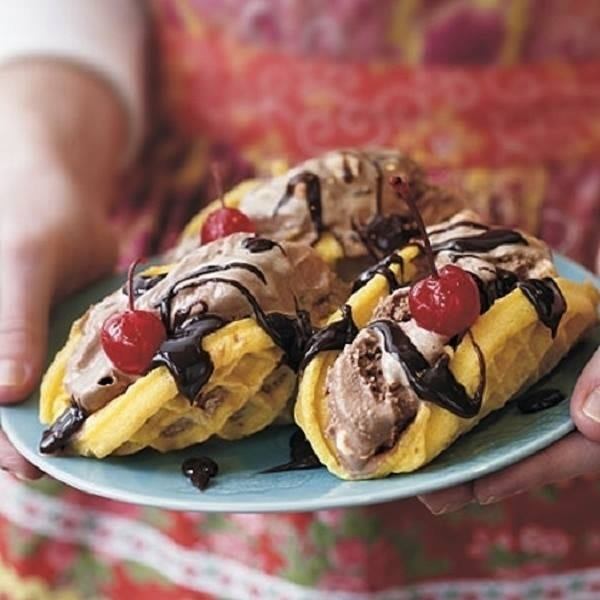 Waffle Ice cream