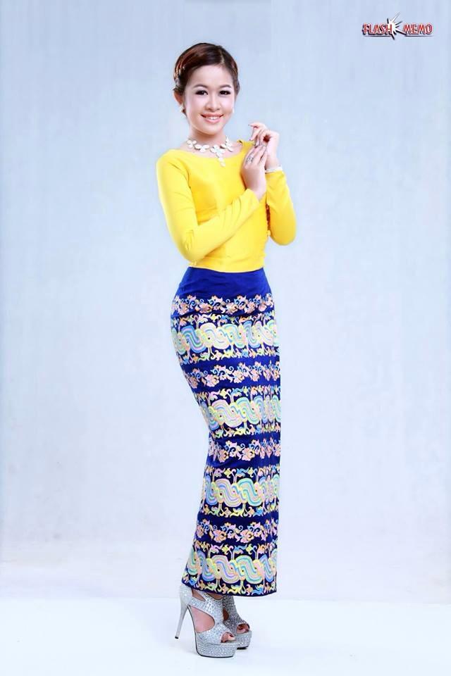 ชุดชาวเมียนมาร์