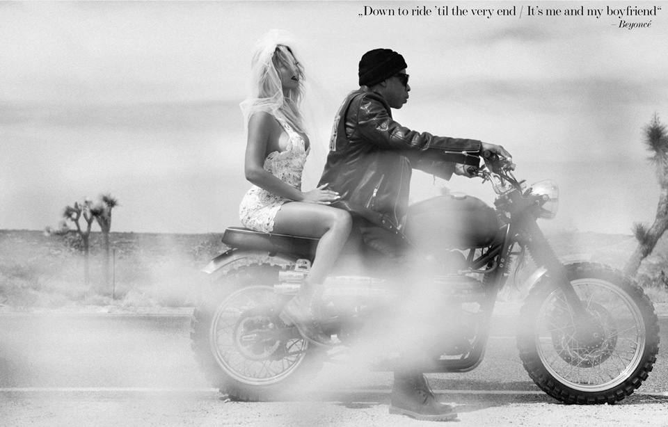 Beyonc&eacute; & Jay Z @ Interview Germany December 2014