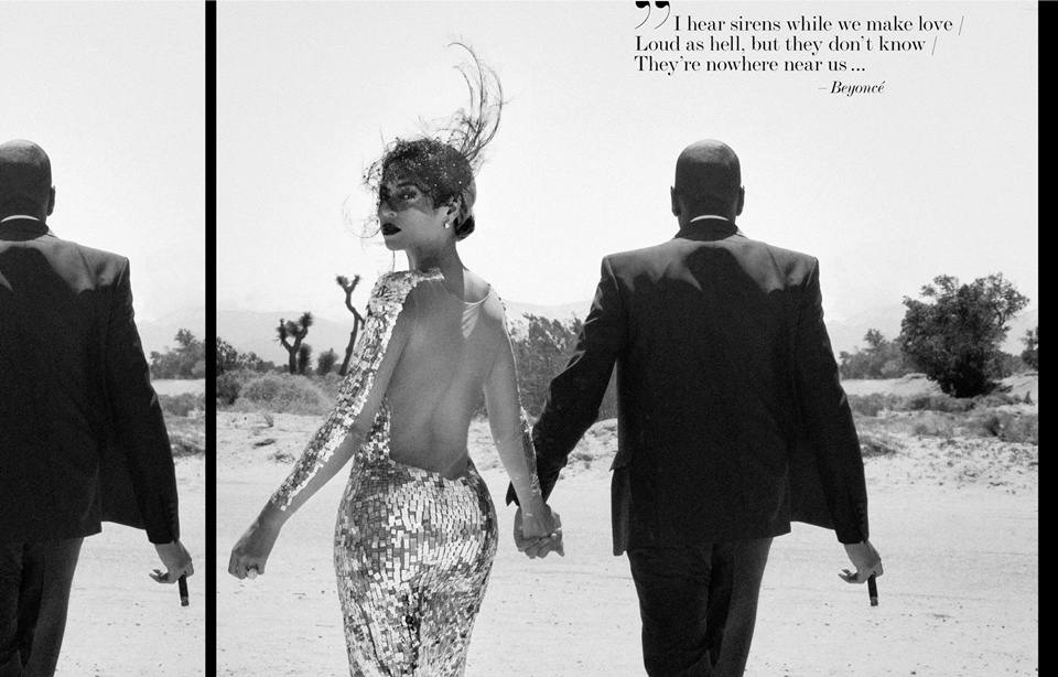 Beyonc&eacute; & Jay Z @ Interview Germany December 2014