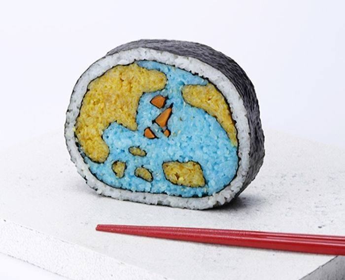 Cute And Creative Pieces Of Sushi Art