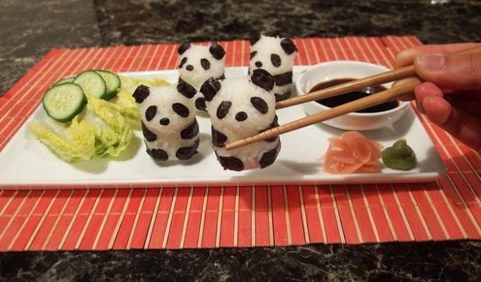 Cute And Creative Pieces Of Sushi Art