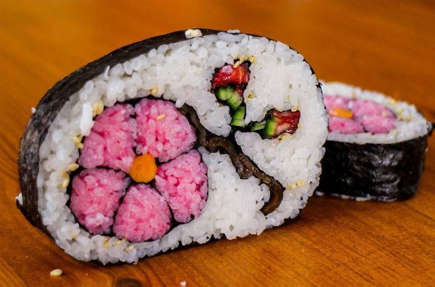 Cute And Creative Pieces Of Sushi Art