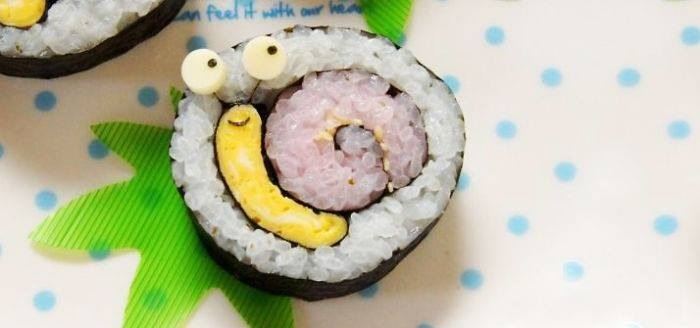Cute And Creative Pieces Of Sushi Art
