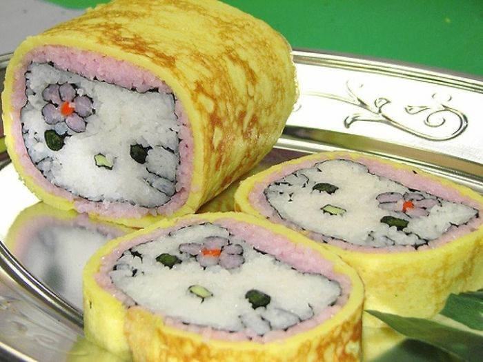 Cute And Creative Pieces Of Sushi Art