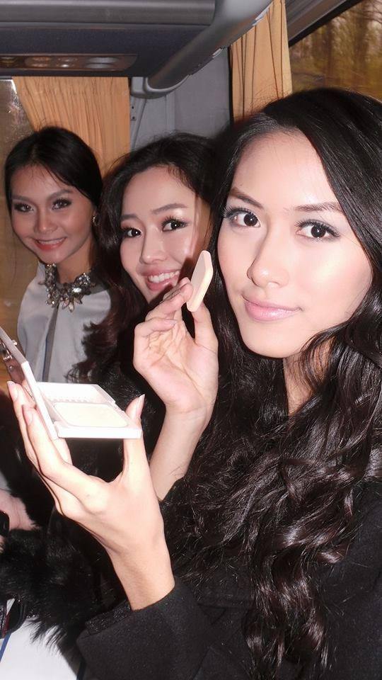 ภาพเก็บตัว miss intercontinental 2014