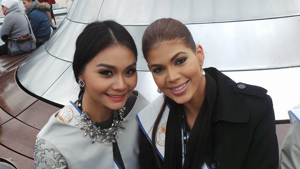 ภาพเก็บตัว miss intercontinental 2014