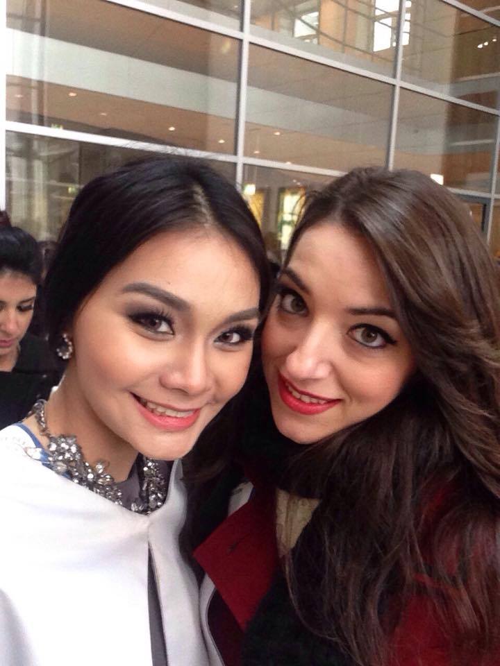 ภาพเก็บตัว miss intercontinental 2014