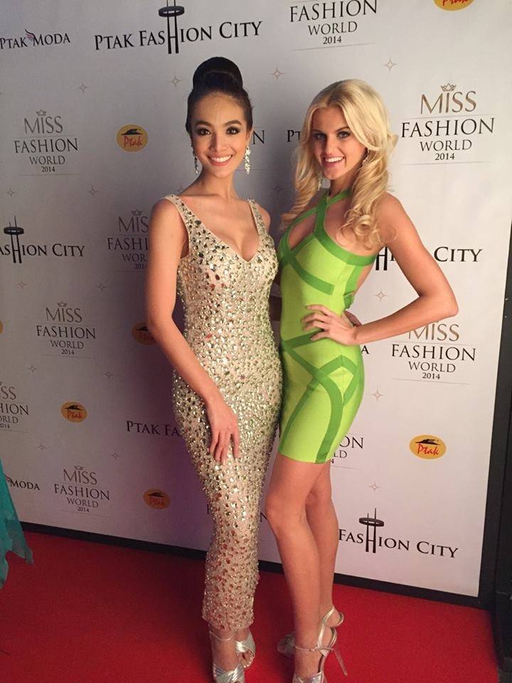 ภาพเก็บตัวทำกิจกรรม ของปลา กับกอง Miss supranational 2014
