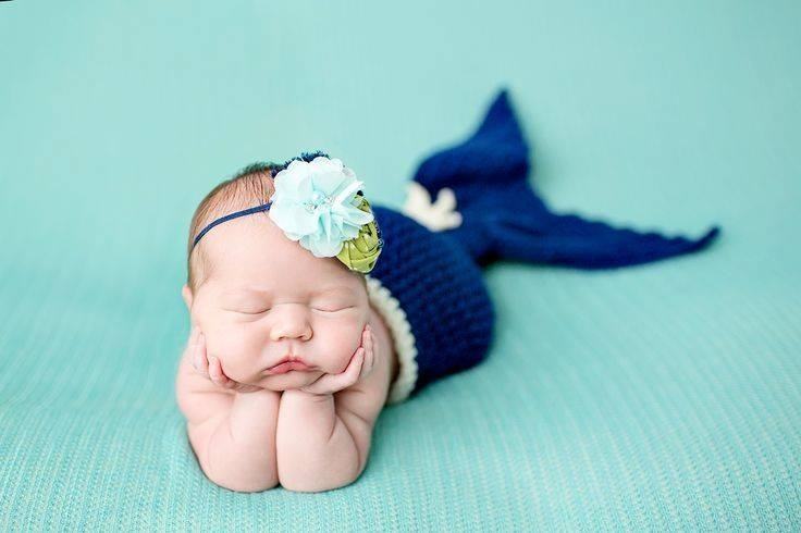 Mermaid Baby Crochet.
