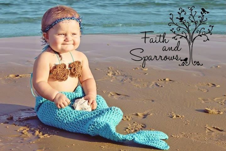 Mermaid Baby Crochet.