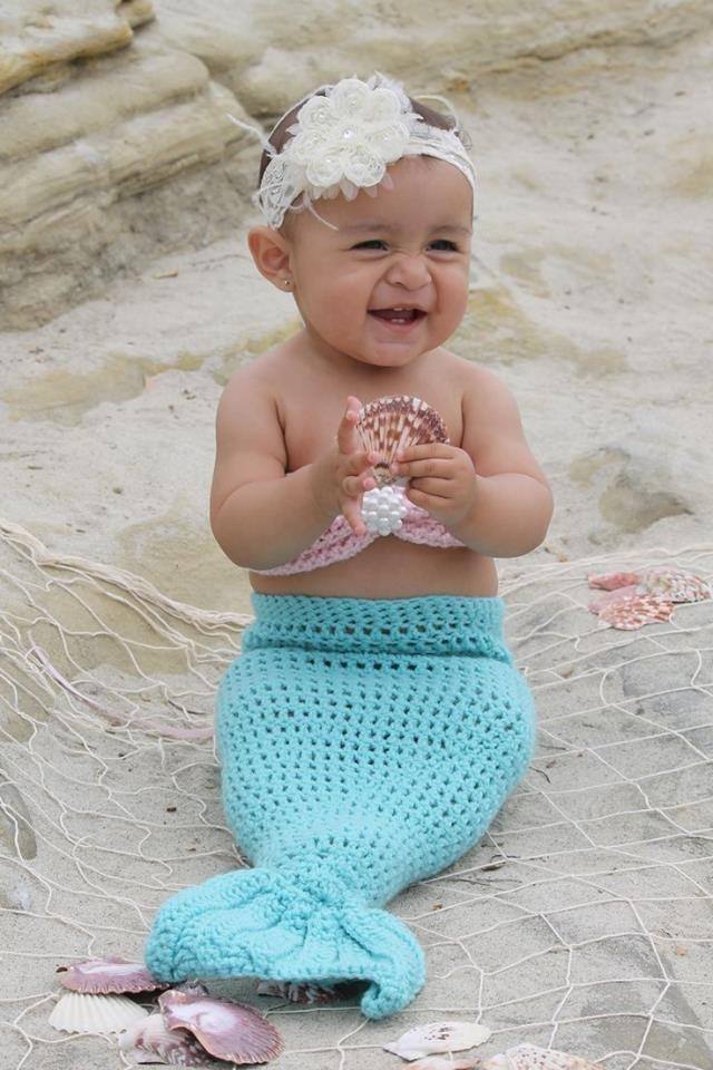Mermaid Baby Crochet.