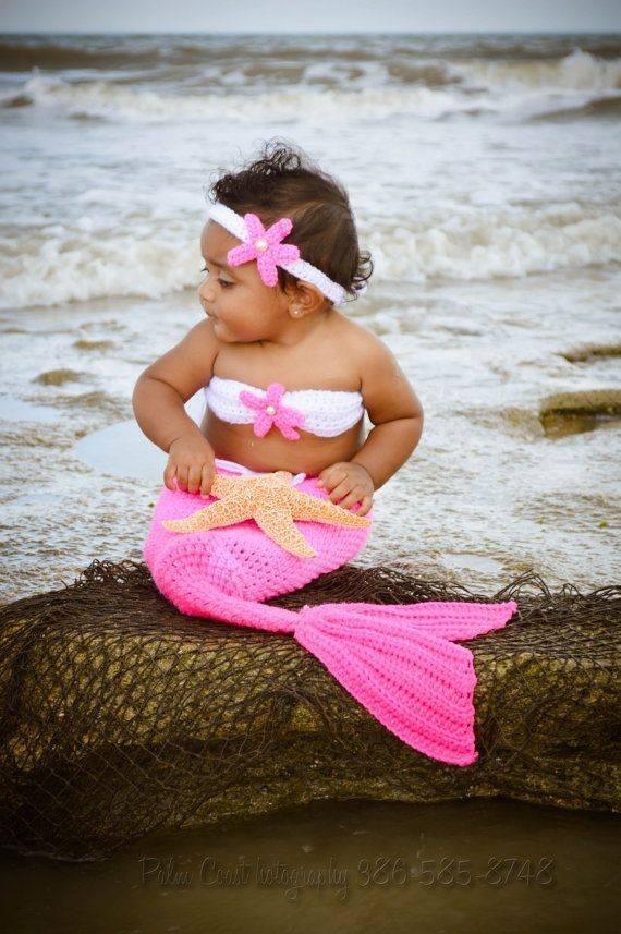 Mermaid Baby Crochet.