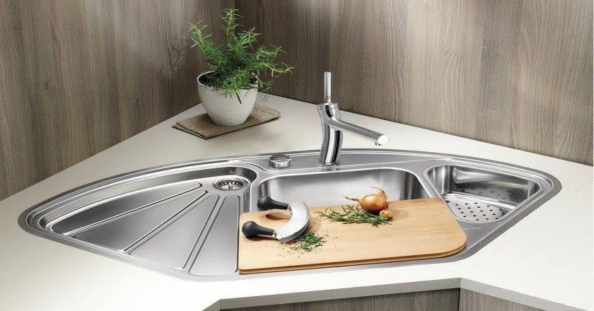 Kitchen Corner Sink Designs ᴷᴬ