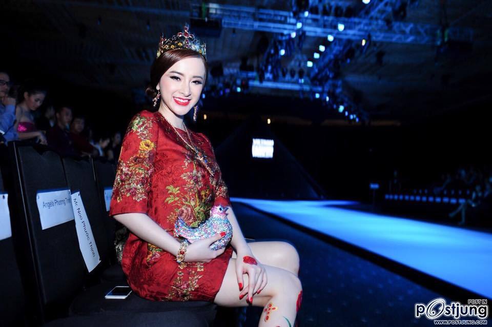 Ruby Yến Trang, Angela Phương Trinh, Koolcheng Trịnh Tú Trung - Vietnam International Fashion Week