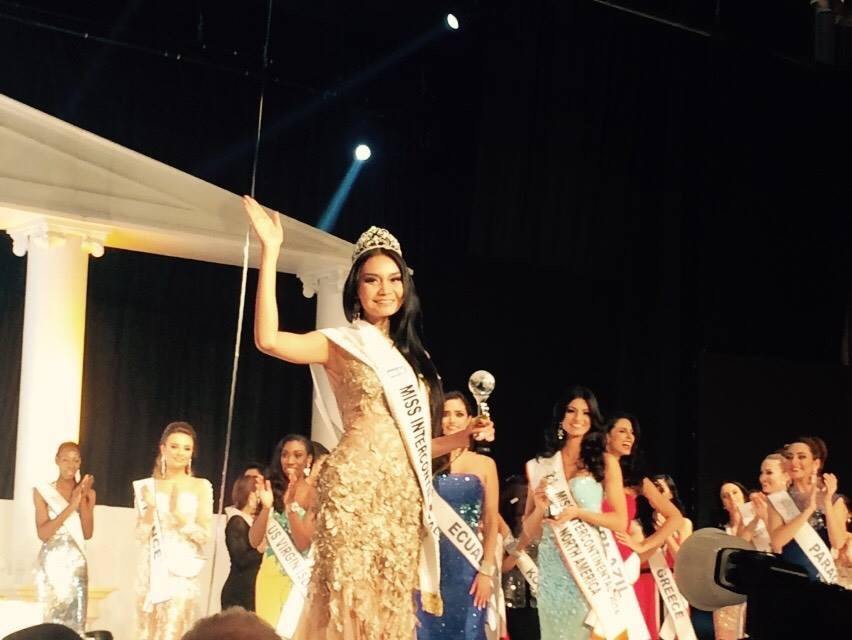 น้องเฟิร์ส ภัทราพร หวัง Miss Intercontinental 2014 คนแรกของไทย