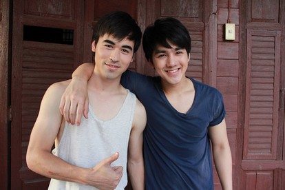 ภาพเบื้องหลังน่ารักๆของ 2 หนุ่ม เจมส์-เม้าส์ B.O.Y