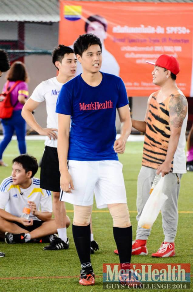 ส่องดาราชาย ในชุดบอลชุ่มเหงื่อ