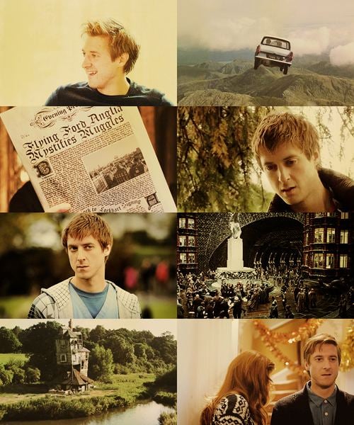 Arthur Darvill as Arthur Weasley.