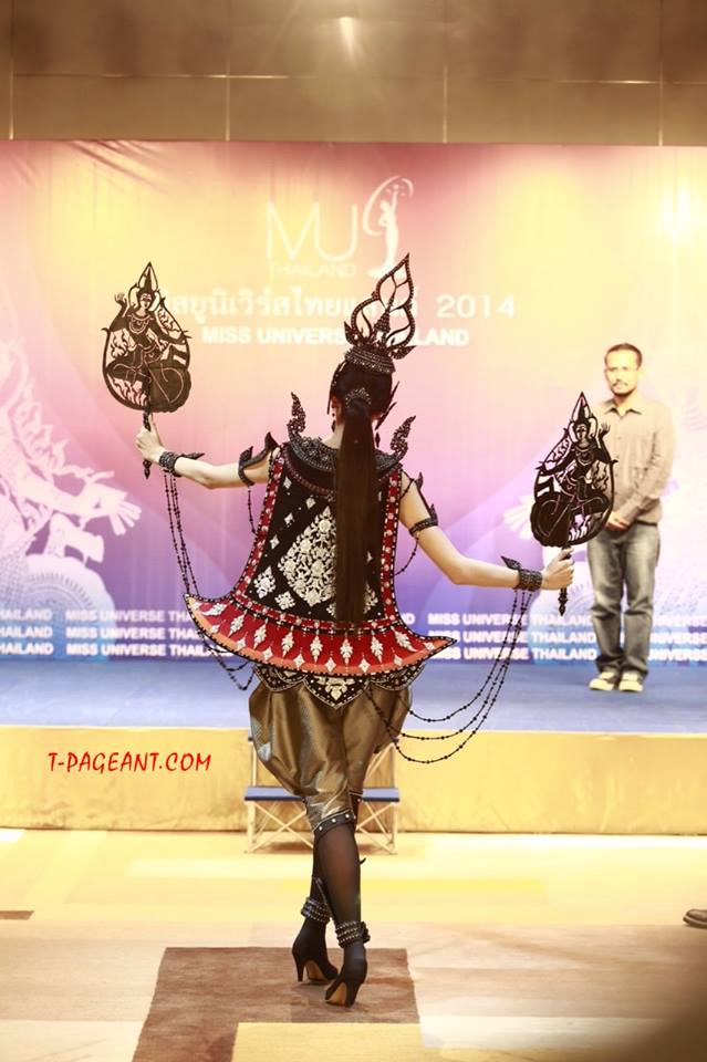 ชุดประจำชาติ MUT  มาเเล้ว  Shadow play of Siam