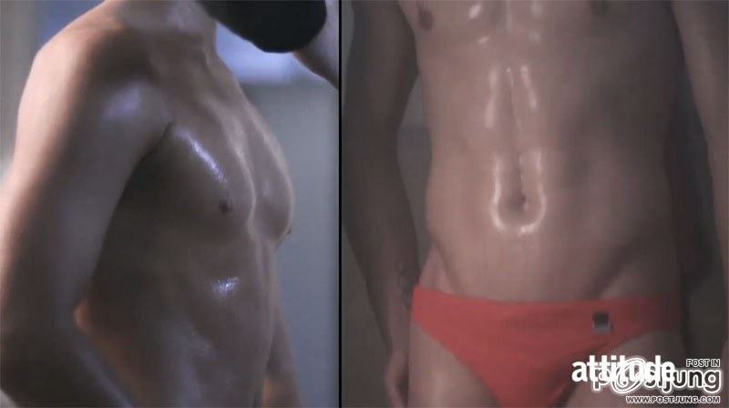 Chris Mears & ทีมนักว่ายน้ำ @ Attitude UK