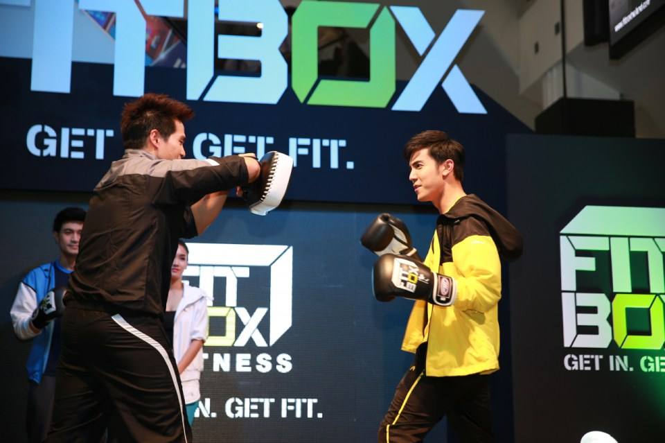 ไม้ วริษฐ์ หล่อน่ารักมาฟิตกับงานเปิดตัว FITBOX