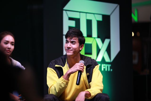 ไม้ วริษฐ์ หล่อน่ารักมาฟิตกับงานเปิดตัว FITBOX