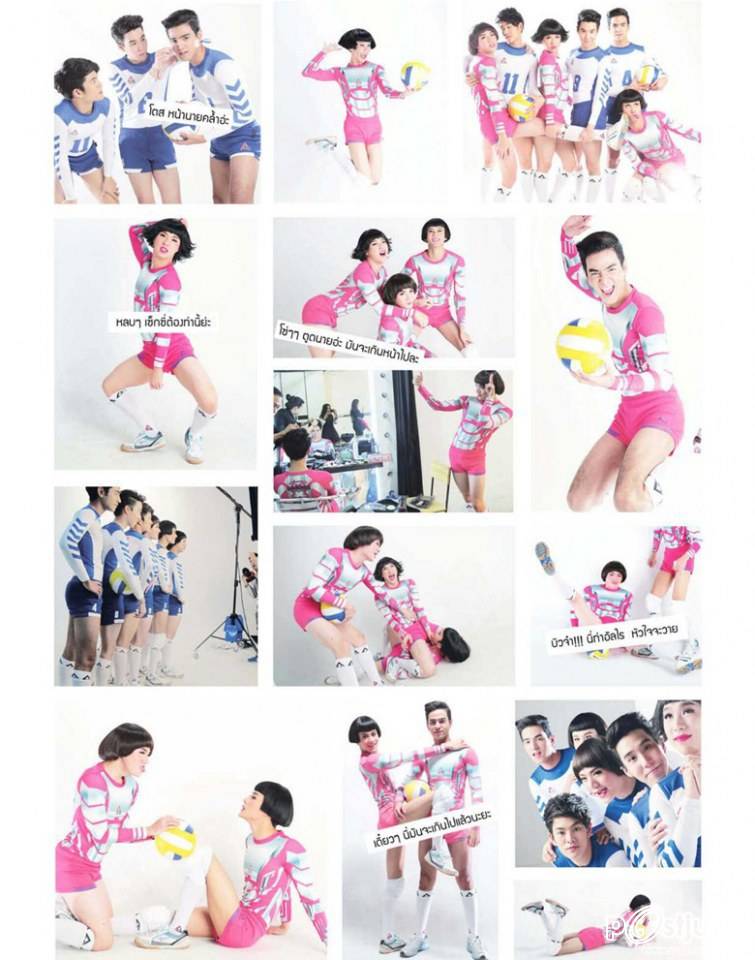แก๊งค์นักแสดง "สตรีเหล็ก ตบโลกแตก" @ CANDY Magazine no.119 December 2014
