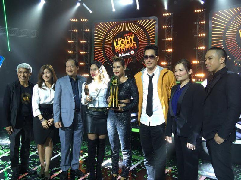สมศักดิ์ศรี!! "เมย์ ภัณฑิรา" เเชมป์คนเเรกจากเวที ♬Keep Your Light Shining Thailand♪!!