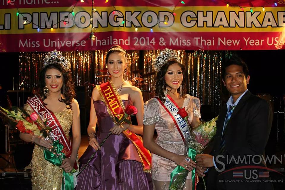 แอลลี่ Miss Universe Thailand 2014 in Los Angeles, USA
