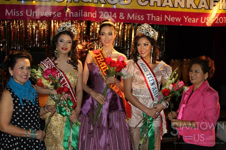 แอลลี่ Miss Universe Thailand 2014 in Los Angeles, USA
