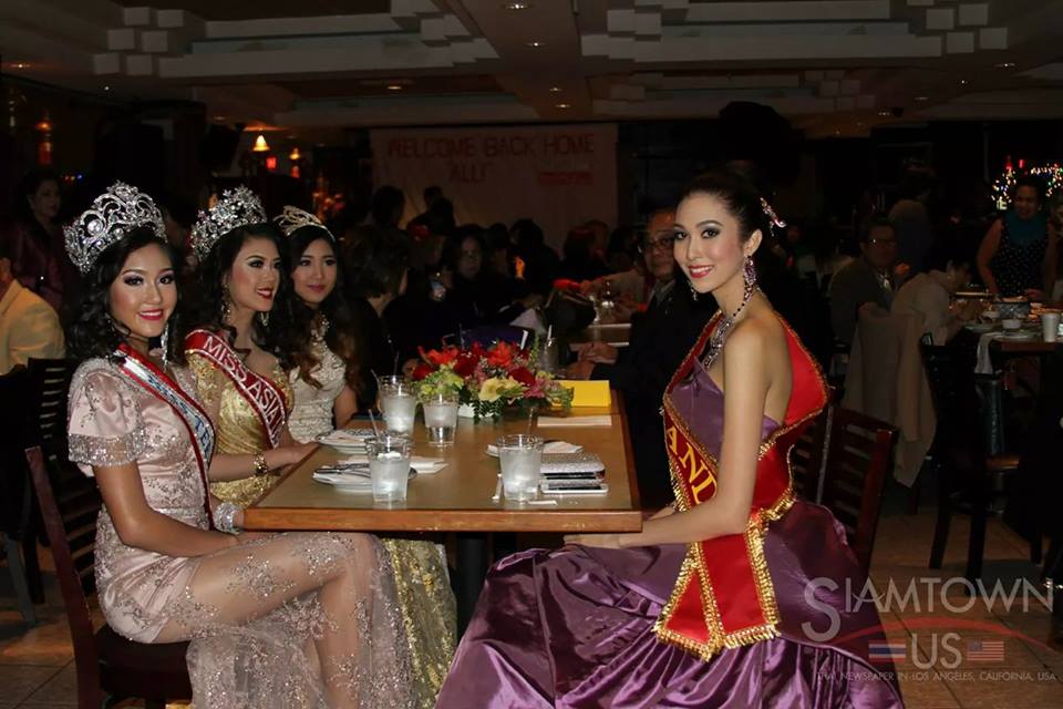 แอลลี่ Miss Universe Thailand 2014 in Los Angeles, USA