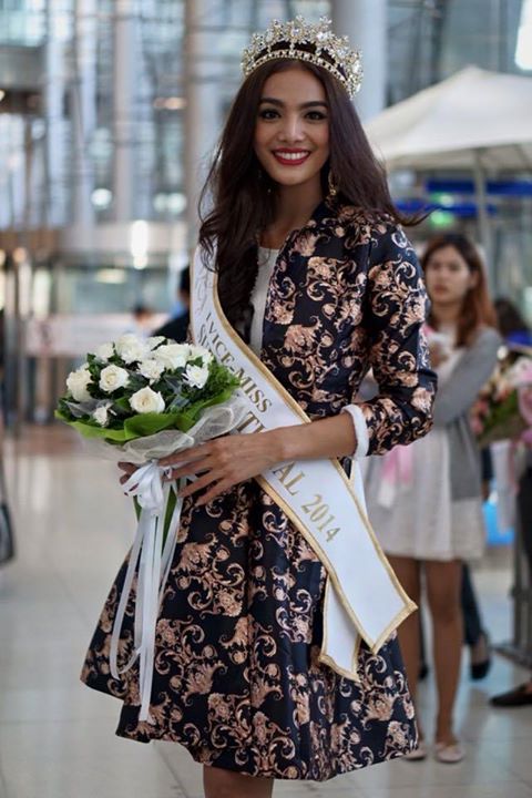 4 นางงามไทย กับ 4 มงระดับโลกในปี 2014