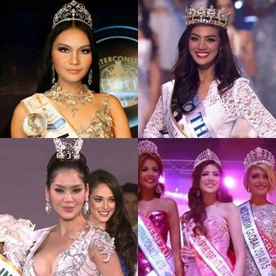 4 นางงามไทย กับ 4 มงระดับโลกในปี 2014