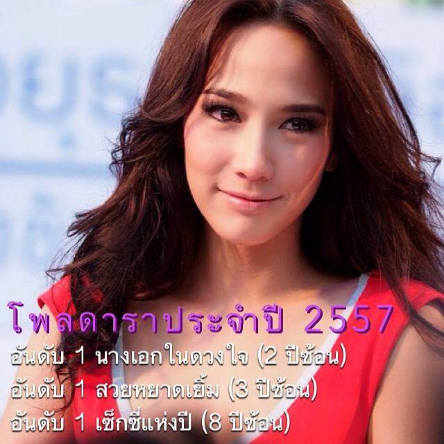 กรี๊ดด "อั้ม-พัชราภา" เล่นละครเพียงเรื่องเดียวเเต่กวาดโพลมหาชนอันดับ 1 ได้ไปกว่า 16 โพล สุดยอดจริงๆ