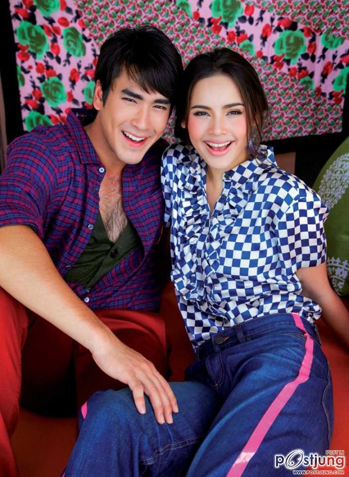 ณเดชน์ & ญาญ่า-อุรัสยา @ เพื่อนเดินทาง vol.35 no.421 January 2015
