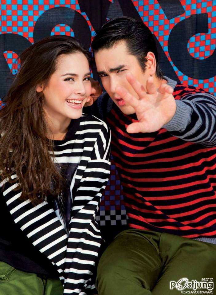 ณเดชน์ & ญาญ่า-อุรัสยา @ เพื่อนเดินทาง vol.35 no.421 January 2015