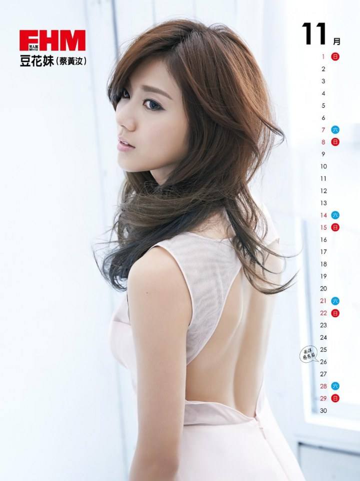 FHM Taiwan Calendar 2015