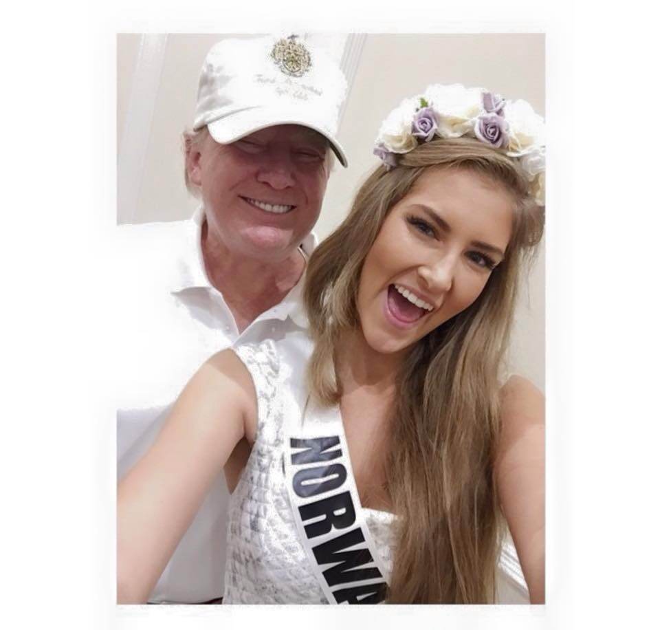 Miss universe 2014 กับลุงทรัมป์ !