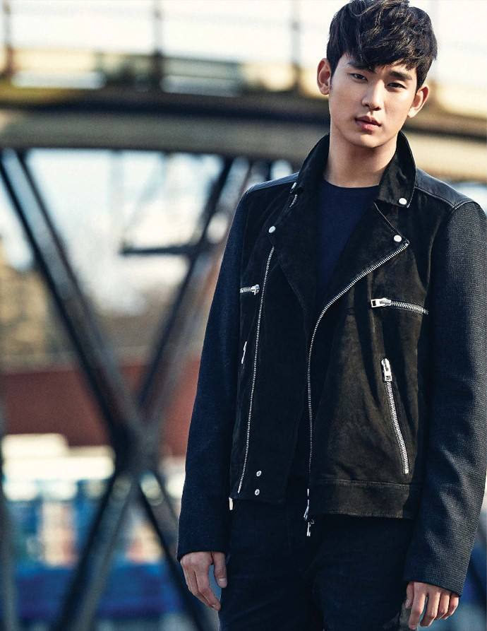Kim Soo Hyun @ Elle Korea January 2015