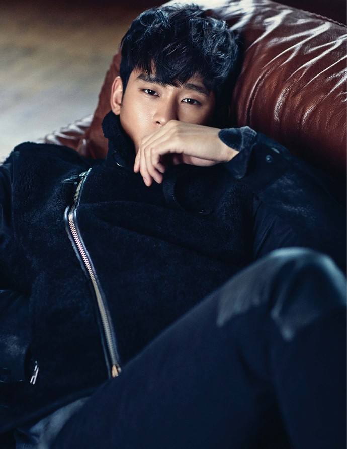 Kim Soo Hyun @ Elle Korea January 2015