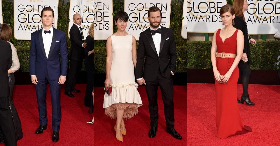 งานประกาศผลรางวัลลูกโลกทองคำ : the 2015 Golden Globes red carpet