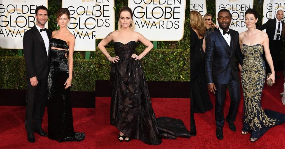 งานประกาศผลรางวัลลูกโลกทองคำ : the 2015 Golden Globes red carpet