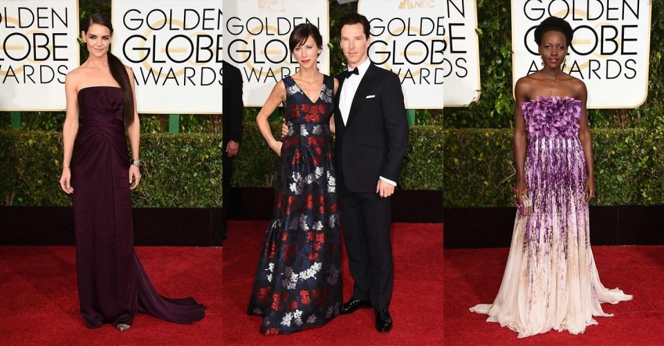 งานประกาศผลรางวัลลูกโลกทองคำ : the 2015 Golden Globes red carpet