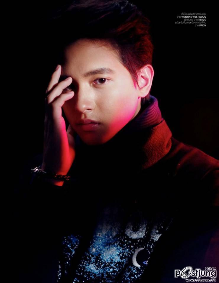 เจมส์-จิรายุ @ HAMBURGER vol.13 no.199 January 2015