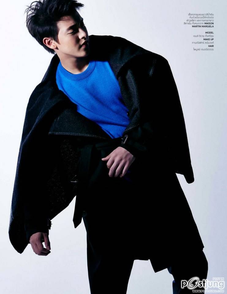 เจมส์-จิรายุ @ HAMBURGER vol.13 no.199 January 2015